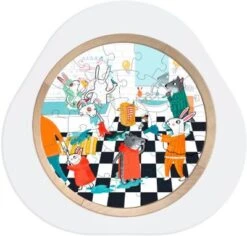 Stokke™ MuTable™ Holz Puzzle, Badezimmer, 28-teilig