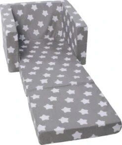 KNORRTOYS.COM Singlesofa - "Grey White Stars" -Mytoys Home Store 25174588 02