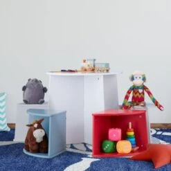 Relaxdays Kindersitzgruppe Mit 4 Hockern -Mytoys Home Store 25268176 05