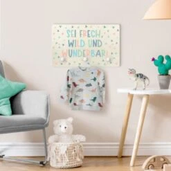 Bilderwelten Kindergarderobe Holz Sei Frech, Wild Und Wunderbar -Mytoys Home Store 25411252 04