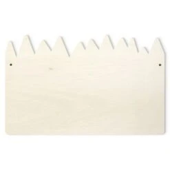 Bilderwelten Kindergarderobe Holz Schneebedeckte Berge Sterne Und Mond Rosa -Mytoys Home Store 25411691 06