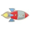Bilderwelten Kindergarderobe Holz Rakete Rot Blau -Mytoys Home Store 25412102 01