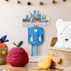 Bilderwelten Kindergarderobe Holz Polizei Und Polizeiautos -Mytoys Home Store 25414151 05