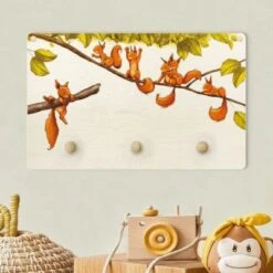 Bilderwelten Kindergarderobe Holz Tapferes Einhörnchen Wird Bejubelt 10 Bilderwelten Kindergarderobe Holz Tapferes Einhörnchen Wird Bejubelt -Mytoys Home Store 25417072 03