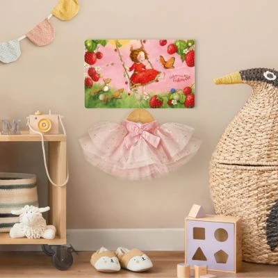 Bilderwelten Kindergarderobe Holz Erdbeerinchen Erdbeerfee - Baumschaukel 7 Bilderwelten Kindergarderobe Holz Erdbeerinchen Erdbeerfee - Baumschaukel – Bild 5