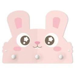 Bilderwelten Kindergarderobe Holz Herr Hase