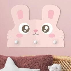 Bilderwelten Kindergarderobe Holz Herr Hase -Mytoys Home Store 25418535 03