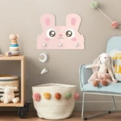 Bilderwelten Kindergarderobe Holz Herr Hase -Mytoys Home Store 25418535 04