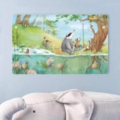 Bilderwelten Kindergarderobe Holz Wassili Waschbär - Ein Fahrstuhl Für Elsa -Mytoys Home Store 25418546 03