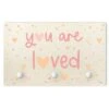 Bilderwelten Kindergarderobe Holz You Are Loved Herz Rosa -Mytoys Home Store 25418855 01