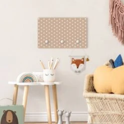Bilderwelten Kindergarderobe Holz Weiße Punkte Auf Cappuccino -Mytoys Home Store 25418999 04