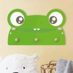 Bilderwelten Kindergarderobe Holz Frecher Frosch -Mytoys Home Store 25419045 03