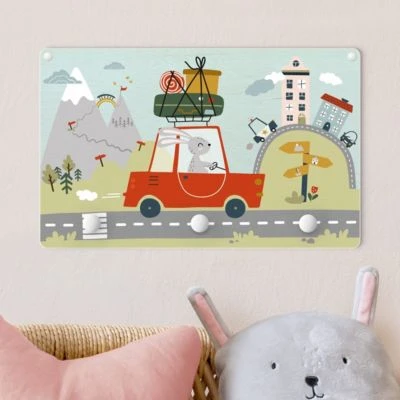 Bilderwelten Kindergarderobe Holz Der Umzugshase 4 Bilderwelten Kindergarderobe Holz Der Umzugshase – Bild 2