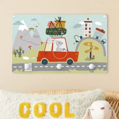 Bilderwelten Kindergarderobe Holz Der Umzugshase 5 Bilderwelten Kindergarderobe Holz Der Umzugshase – Bild 3