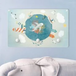 Bilderwelten Kindergarderobe Holz Buntes Treiben Auf Dem Meer 10 Bilderwelten Kindergarderobe Holz Buntes Treiben Auf Dem Meer -Mytoys Home Store 25420759 03