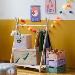 3 Sprouts Aufbewahrungskiste Für Kinderzimmer Einhorn Faltbar -Mytoys Home Store 25726074 04