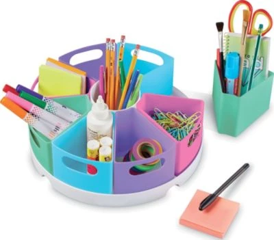 Learning Resources® Utensilienteller Stifteköcher Create-A-Space™ Storage Center Pastel, 10-tlg. 4 Learning Resources® Utensilienteller Stifteköcher Create-A-Space™ Storage Center Pastel, 10-tlg. – Bild 2