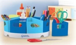 Learning Resources® Utensilienteller Stifteköcher Create-A-Space™ Storage Center Blau, 10-tlg. -Mytoys Home Store 25827302 05