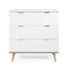 Finori Kommode "Bjarne", Weiß / Sonoma -Eiche, 3 X Schubkästen -Mytoys Home Store 25871838 01