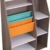 KidKraft Pocket Storage Bookshelf - Gray Ash 1 KidKraft Pocket Storage Bookshelf - Gray Ash -Mytoys Home Store 26000936 01