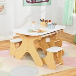 KidKraft Arches Ausziehbare Holztisch- Und Bank-Set 10 KidKraft Arches Ausziehbare Holztisch- Und Bank-Set -Mytoys Home Store 26000938 03