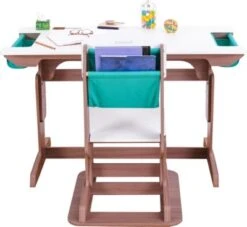 KidKraft Grow Together™ Pocket Adjustable Desk And Chair - Gray Ash -Mytoys Home Store 26000942 03
