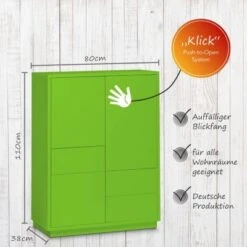 Aileenstore Highboard Eyecatcher Kommode Mit Push-To-Open-System 12 Aileenstore Highboard Eyecatcher Kommode Mit Push-To-Open-System -Mytoys Home Store 26079942 05