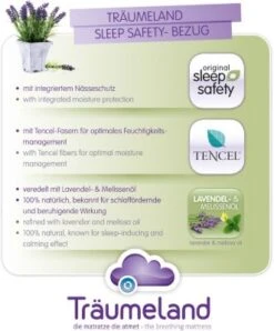 Träumeland Baby Matratze Brise Light Für Stubenwagen, 37 X 70 Cm -Mytoys Home Store 2609371 06