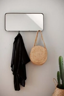 LaLe Living Garderobe Mit Spiegel Hamdi Aus Eisen, Spiegelglas 6 LaLe Living Garderobe Mit Spiegel Hamdi Aus Eisen, Spiegelglas – Bild 4