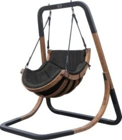 Axi Schaukelstuhl Capri Schwarz