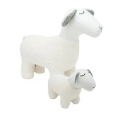 CROCHETTS Plüscheschafechen Gehäkeltes Gestricktes