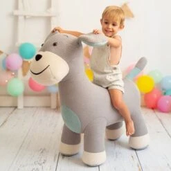 CROCHETTS Plüschscoker Maxi Gehäkeltes Gestricktes, 80 Cm -Mytoys Home Store 26270857 06