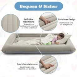 COSTWAY® 2 In 1 Reisebett & Bällebad Abnehmbar Mit Elektrischer Pumpe -Mytoys Home Store 26283647 04