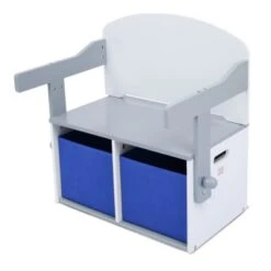 Baby Vivo 3in1 Tisch- Und Sitzbank Mit Spielzeugkisten - Felix