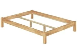 Erst-Holz® Einzelbett Breit Überlänge 120x220 Mit Federholzrahmen Und Matratze -Mytoys Home Store 26390345 03