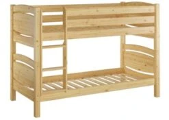 Erst-Holz® Stockbett 90x200 Kiefer Massiv Mit Rollrost Und Matratzen -Mytoys Home Store 26390368 03