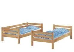 Erst-Holz® Stockbett 90x200 Buche Natur Massiv Mit Federleisten -Mytoys Home Store 26390387 05