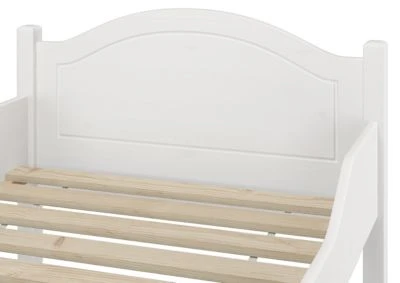 Erst-Holz® Weißes Massivholzbett 100x200 Mit Rost 7 Erst-Holz® Weißes Massivholzbett 100x200 Mit Rost – Bild 5