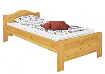 Erst-Holz® Gemütliches Einzelbett Kiefer Massiv 90x200 Mit Rost 4 Erst-Holz® Gemütliches Einzelbett Kiefer Massiv 90x200 Mit Rost – Bild 2
