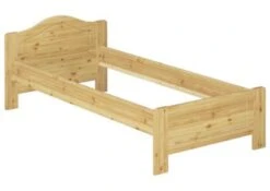 Erst-Holz® Gemütliches Einzelbett Kiefer Massiv 90x200 Mit Rost 11 Erst-Holz® Gemütliches Einzelbett Kiefer Massiv 90x200 Mit Rost -Mytoys Home Store 26390450 04
