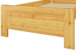Erst-Holz® Gemütliches Einzelbett Kiefer Massiv 90x200 Mit Rost 13 Erst-Holz® Gemütliches Einzelbett Kiefer Massiv 90x200 Mit Rost -Mytoys Home Store 26390450 06