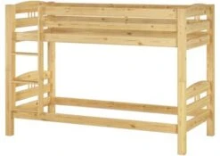 Erst-Holz® Kinderetagenbett 90x200 Kiefer Massiv Ohne Zubehör