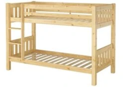 Erst-Holz® Kinderetagenbett Kiefer Massivholz 90x200 Mit Rost