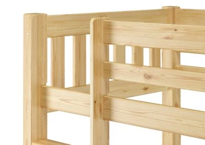 Erst-Holz® Kinderetagenbett Kiefer Massivholz 90x200 Mit Rost 4 Erst-Holz® Kinderetagenbett Kiefer Massivholz 90x200 Mit Rost – Bild 2
