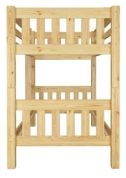 Erst-Holz® Kinderetagenbett Kiefer Massivholz 90x200 Mit Rost 11 Erst-Holz® Kinderetagenbett Kiefer Massivholz 90x200 Mit Rost -Mytoys Home Store 26390481 04