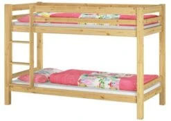 Erst-Holz® Kinderetagenbett 90x200 Kiefer In Natur + 2 Rollrost -Mytoys Home Store 26390502 03