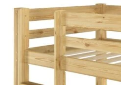 Erst-Holz® Kinderetagenbett 90x200 Kiefer In Natur + 2 Rollrost -Mytoys Home Store 26390502 05