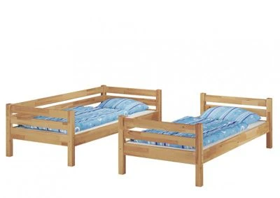 Erst-Holz® Etagenbett 90x200 Buche Massiv Mit Rollrosten 6 Erst-Holz® Etagenbett 90x200 Buche Massiv Mit Rollrosten – Bild 4