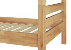 Erst-Holz® Etagenbett 90x200 Buche Massiv Mit Rollrosten 13 Erst-Holz® Etagenbett 90x200 Buche Massiv Mit Rollrosten -Mytoys Home Store 26390538 06