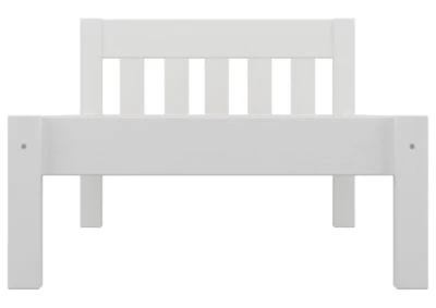 Erst-Holz® Bettgestell Weiß Mit Sprossen Kiefer Massiv 100x200 6 Erst-Holz® Bettgestell Weiß Mit Sprossen Kiefer Massiv 100x200 – Bild 4